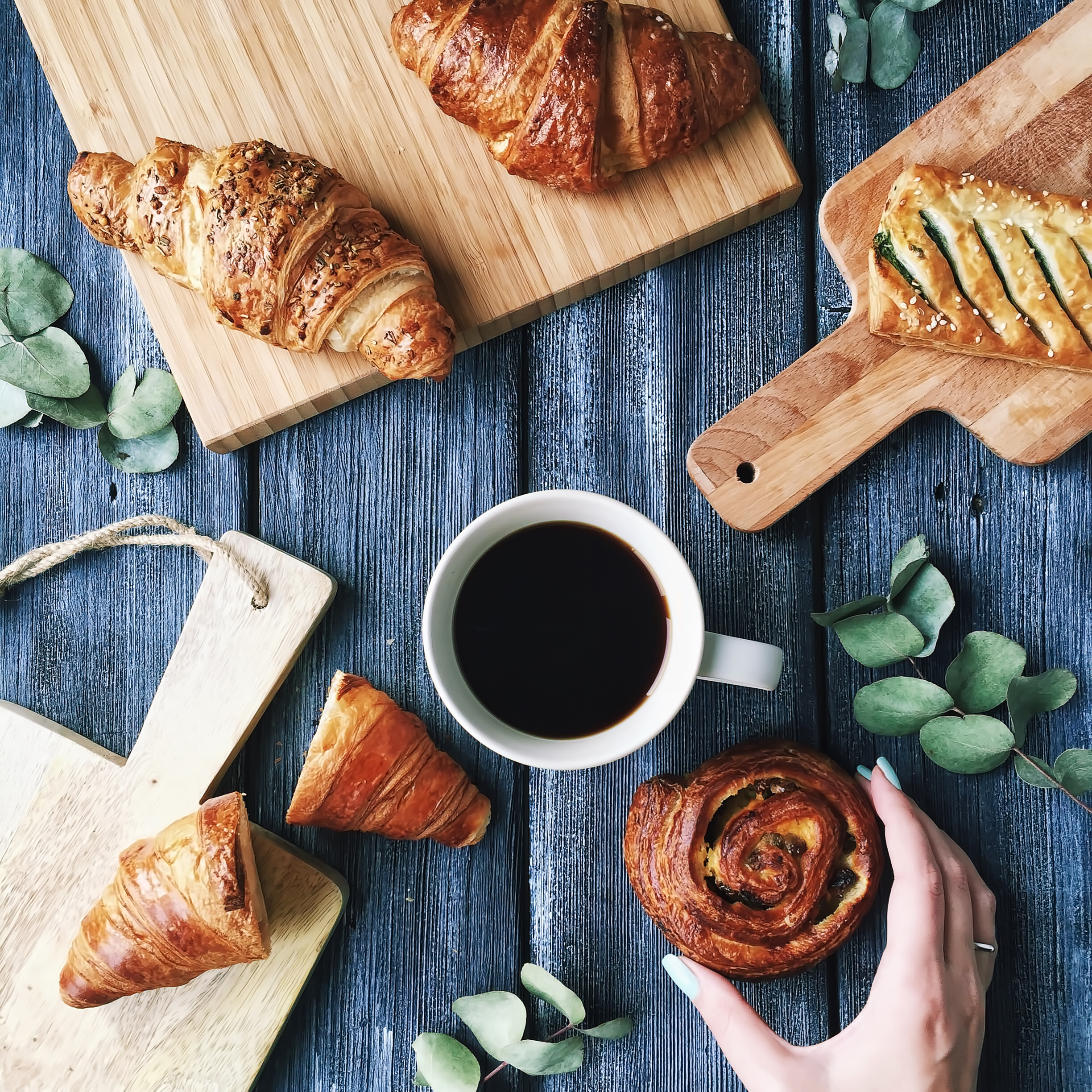 Pains et viennoiseries de la Boulangerie La Niçoise