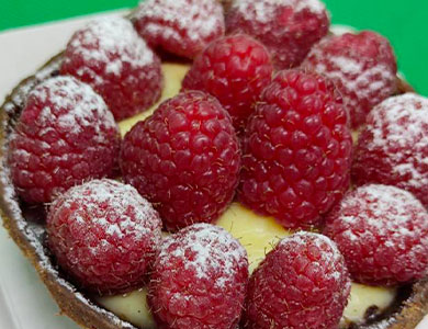 Tarte framboise